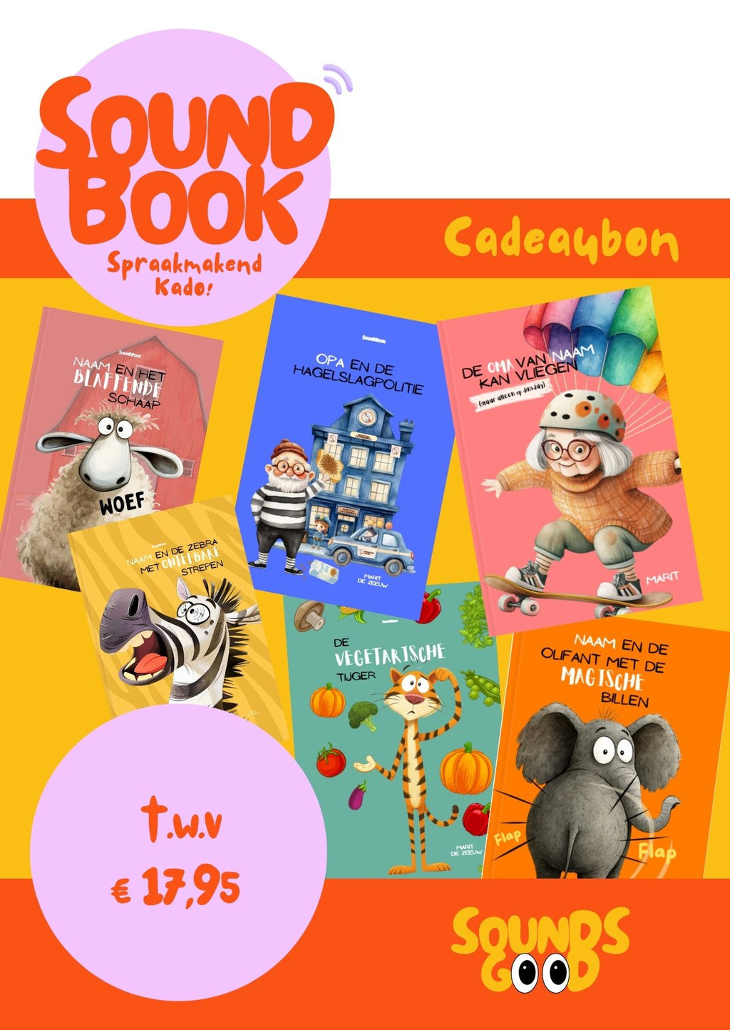 Soundbook cadeaubon v.a 9,50