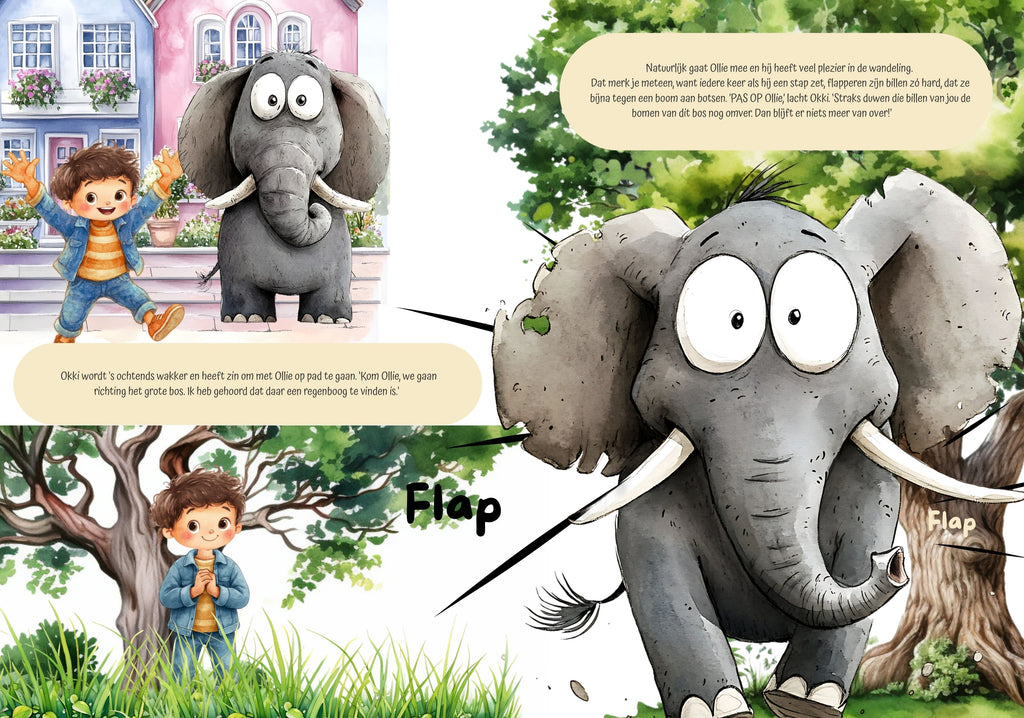 De olifant met de magische billen