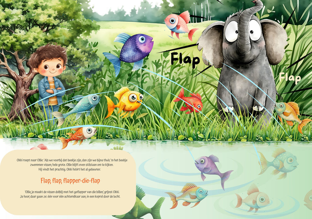 De olifant met de magische billen