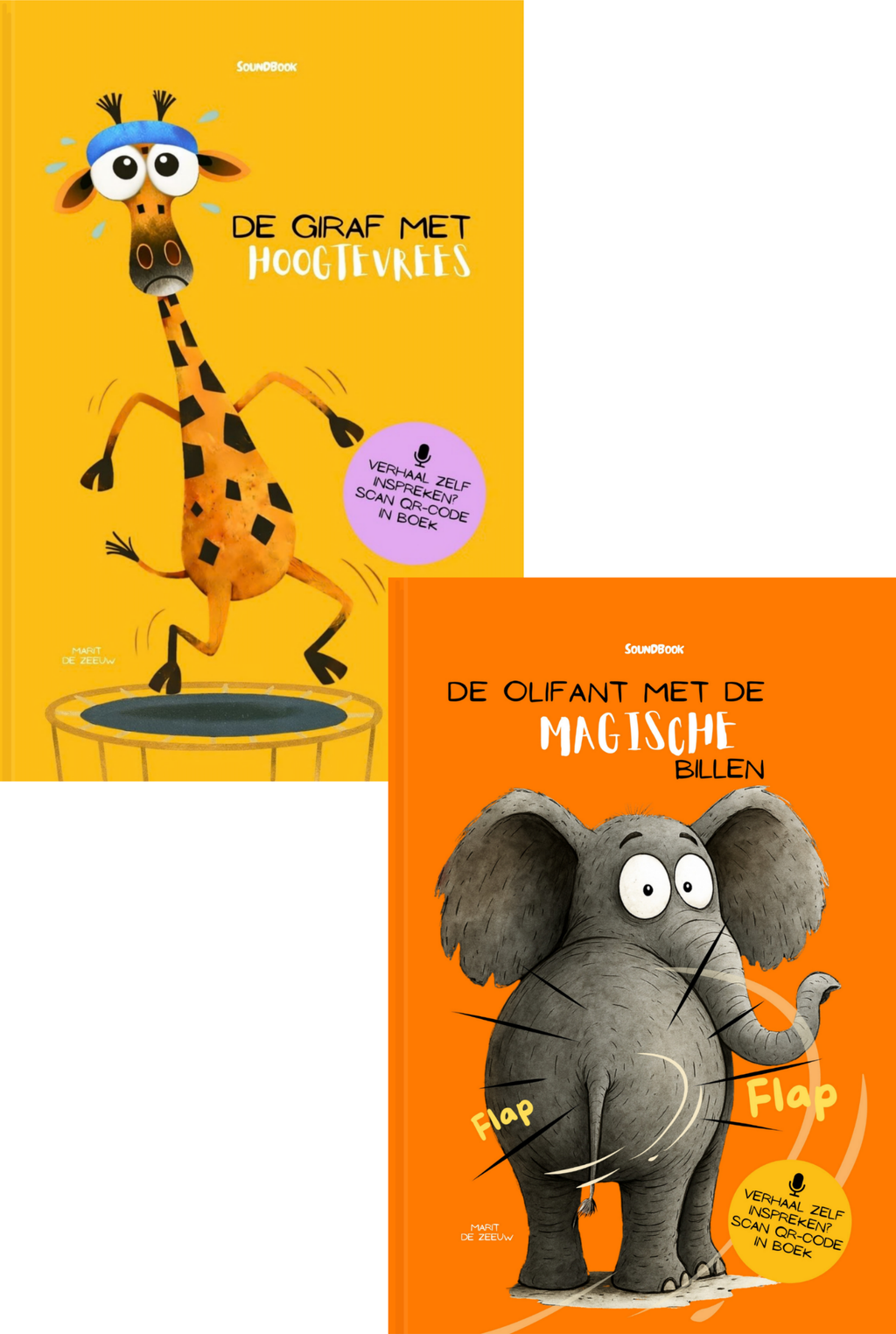 Dierenbundel: Giraf & Olifant (speciale prijs 29,95 ipv 35,90)